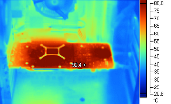 HD 4850 thermograph